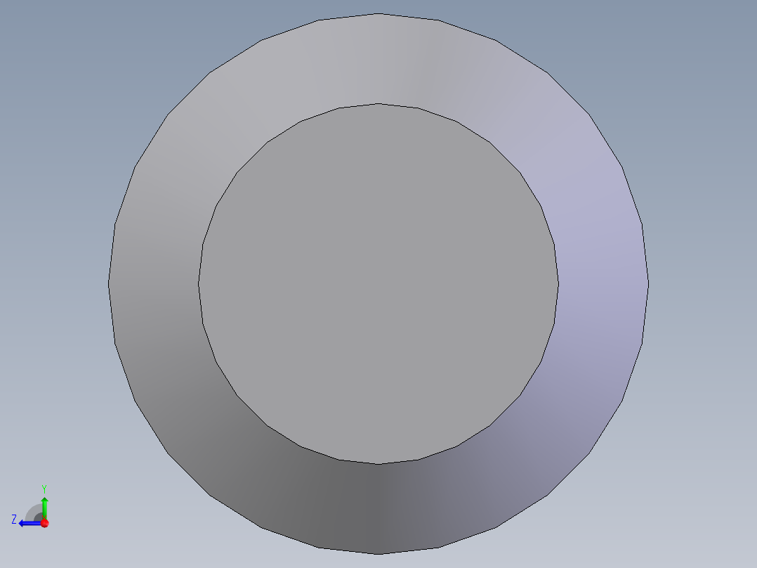 内六角平端紧定螺钉  M6×601右视图