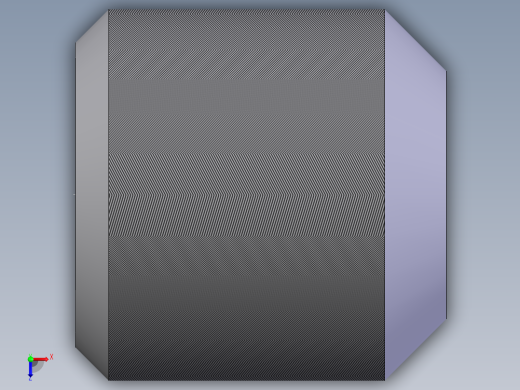 内六角平端紧定螺钉  M6×601俯视缩略图