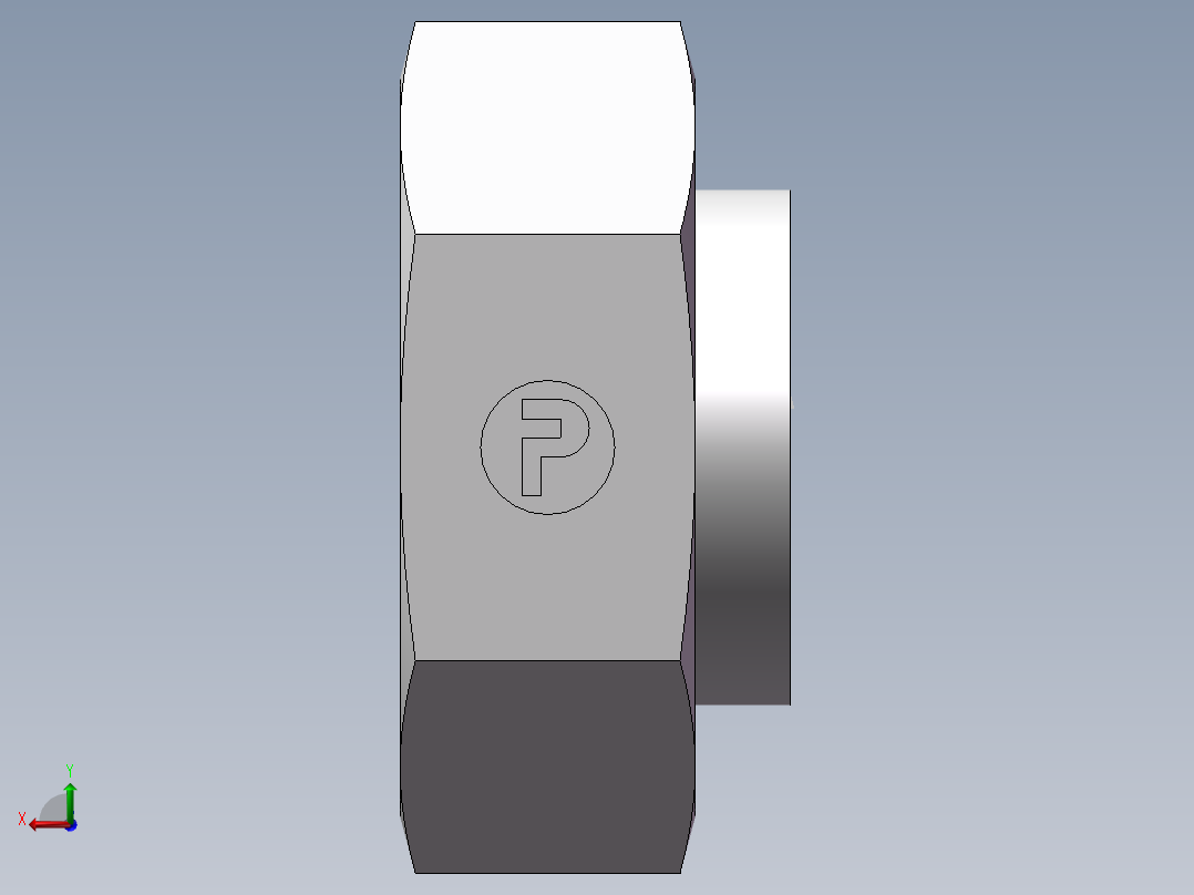 锥孔螺堵、9C-52后视图