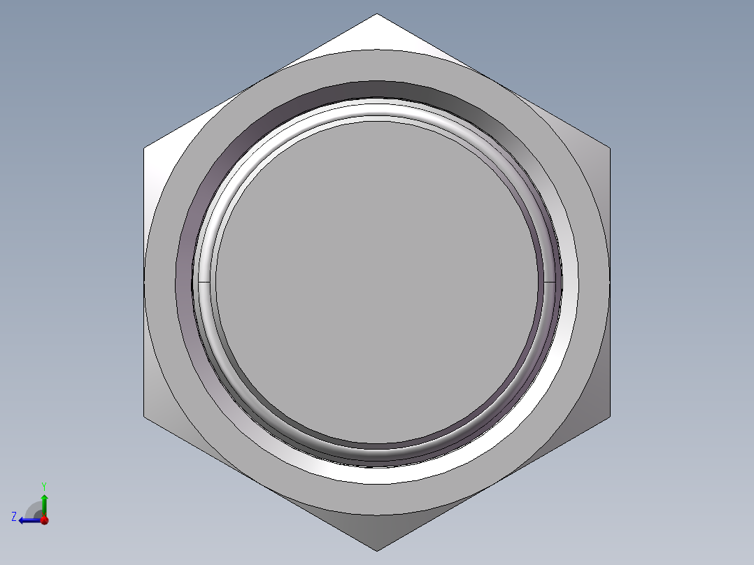 锥孔螺堵、9C-52右视图