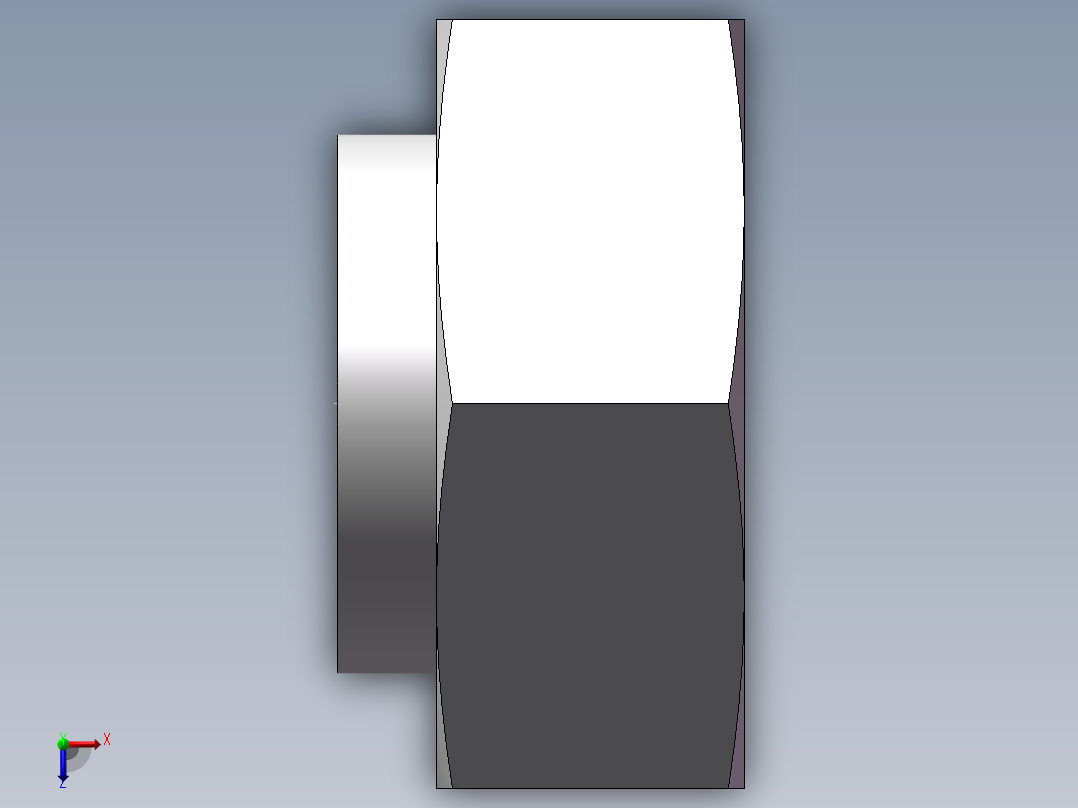 锥孔螺堵、9C-52俯视图