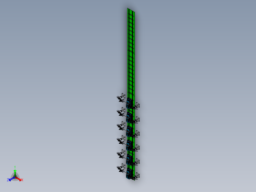 流水线式汽车装配与助力机械臂组合