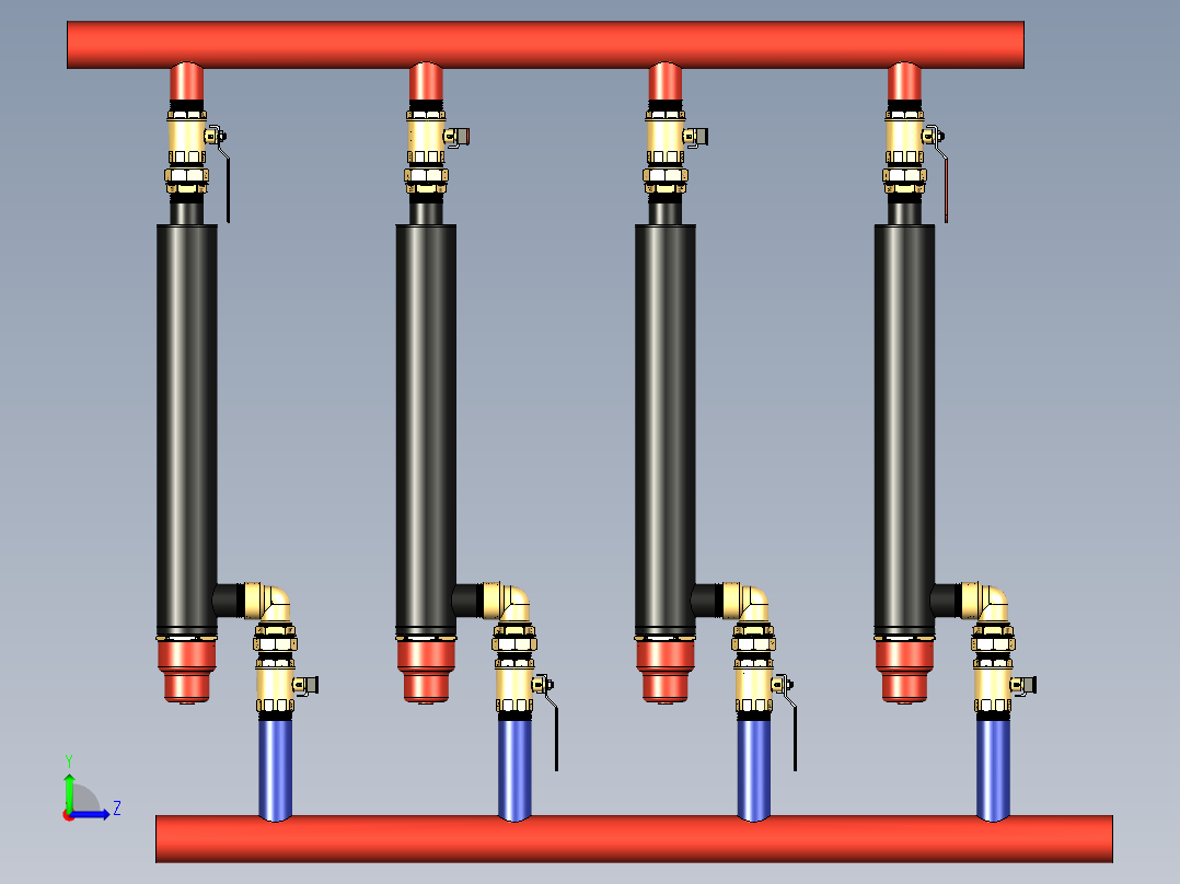 A0003243-电加热器左视图
