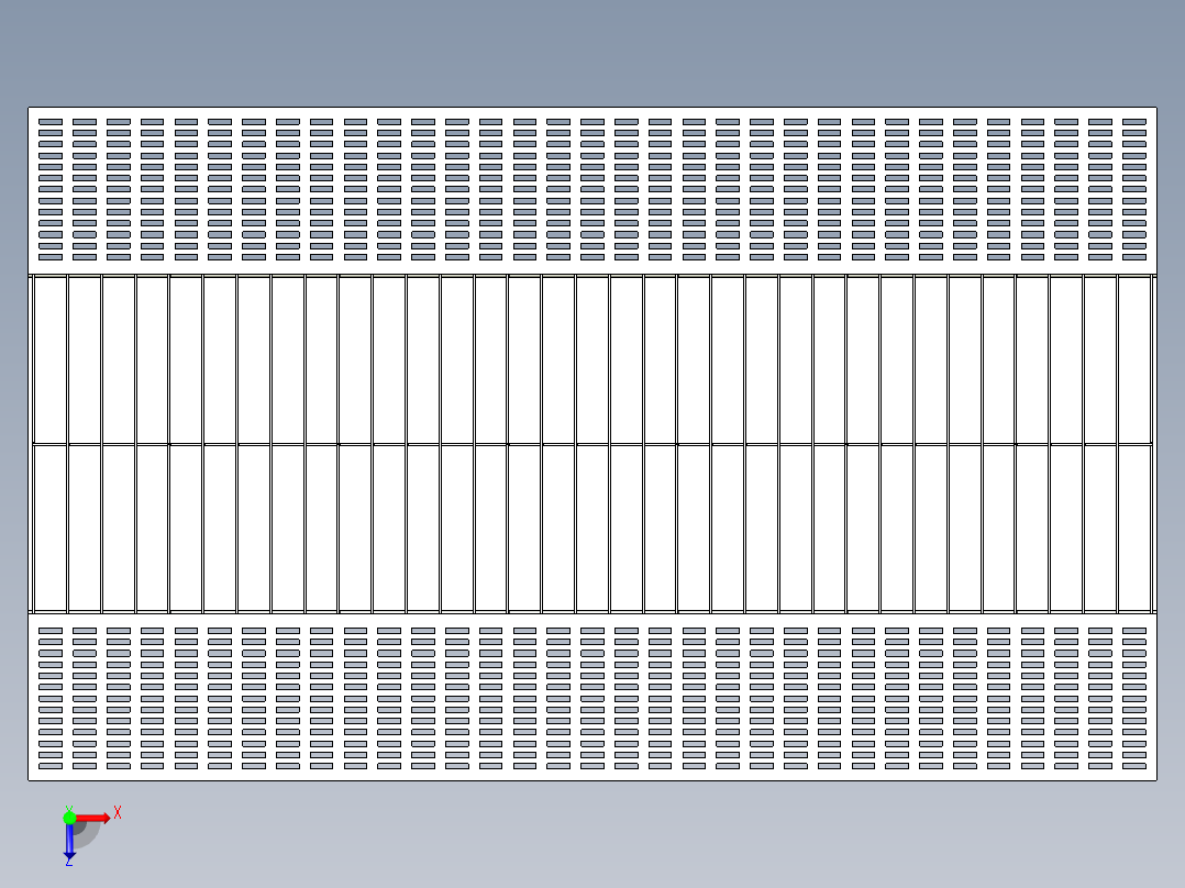 B2005316-简单排水通道组件俯视图