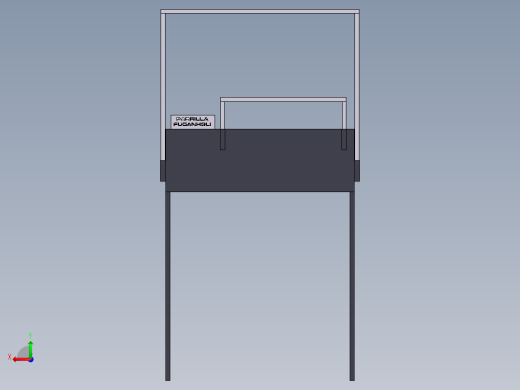 多层烧烤架后视缩略图