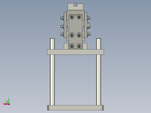 齿轮直振组合后视缩略图