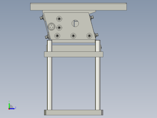 齿轮直振组合左视缩略图