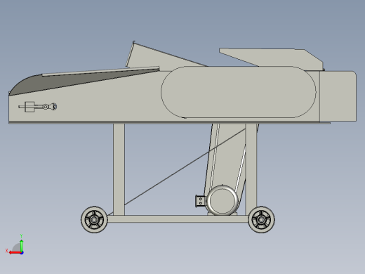 秸秆牧草干湿两用多功能粉碎一体机后视缩略图