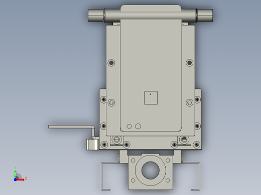贴正面膜吸板装配前视缩略图