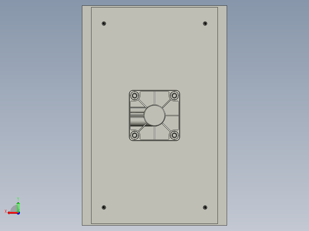 44-04-00电池盒顶起组后视图