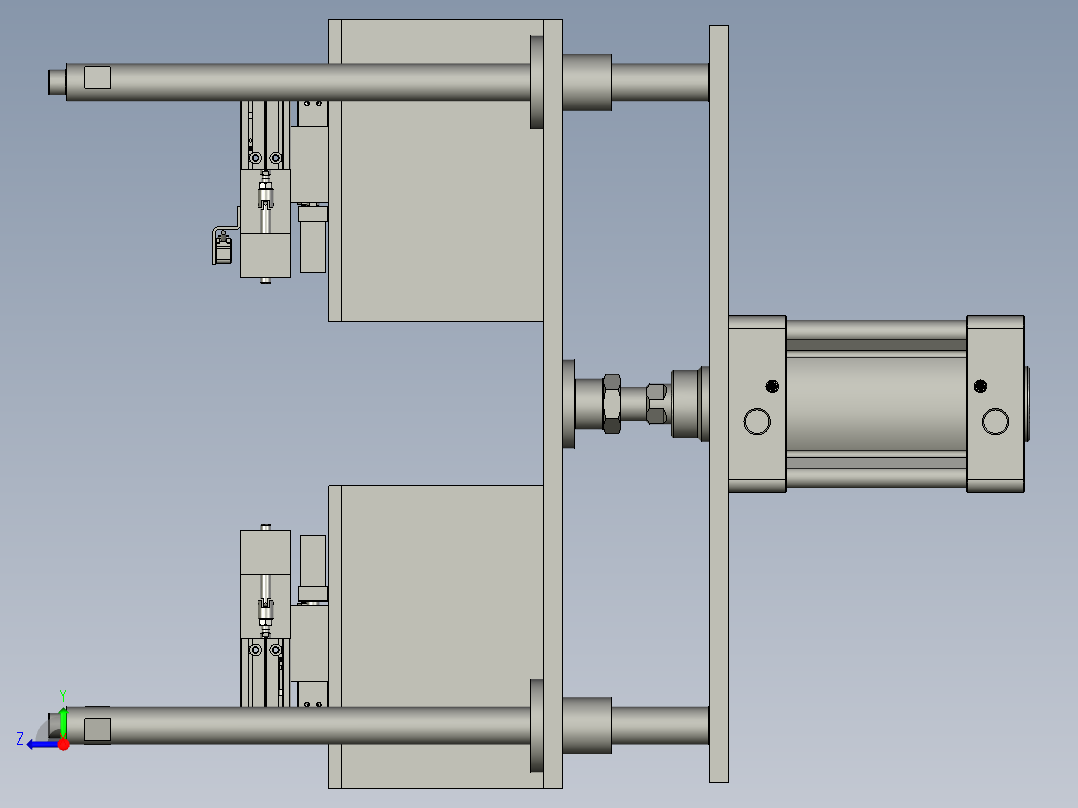 44-04-00电池盒顶起组右视图