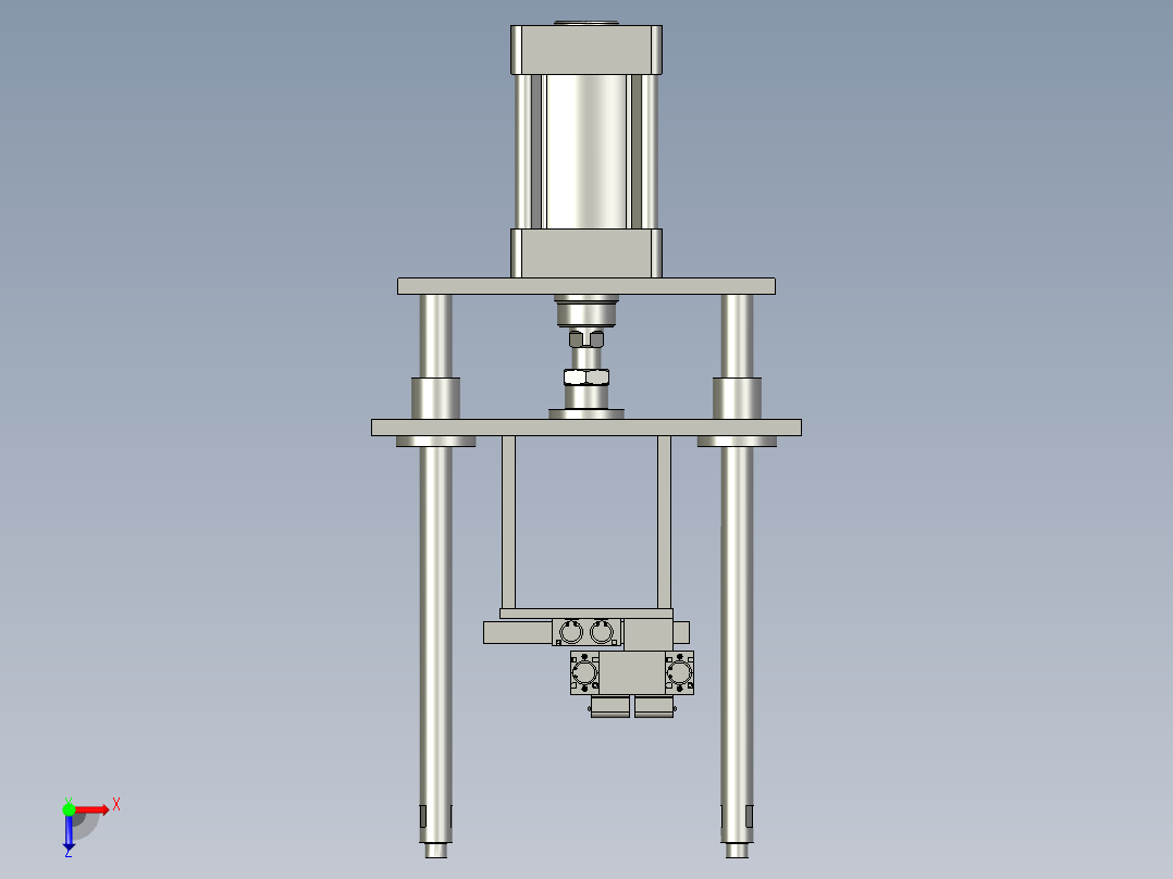 44-04-00电池盒顶起组俯视图
