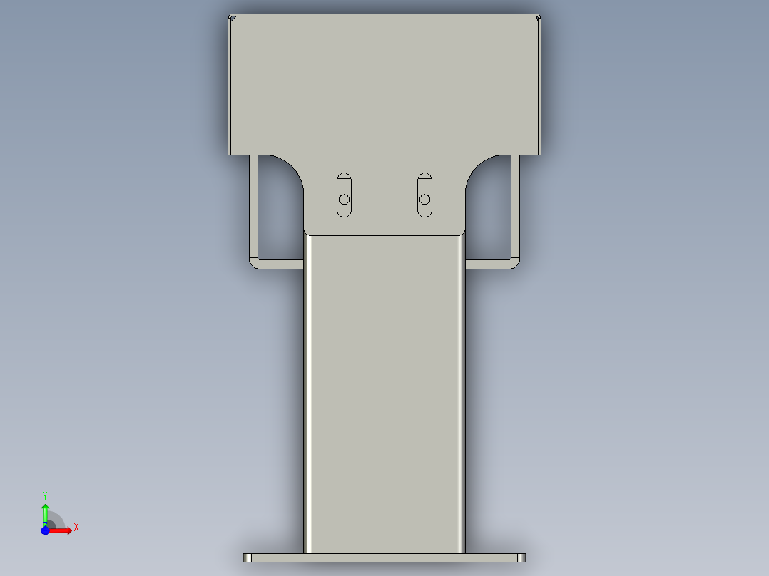 HT双点焊线对中机构前视图