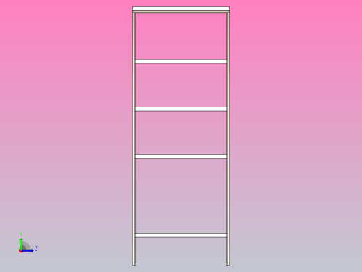 钢货架左视缩略图