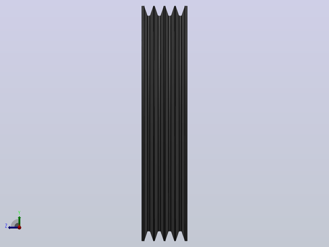 锥套式皮带轮 SPC_SPC560X4右视图