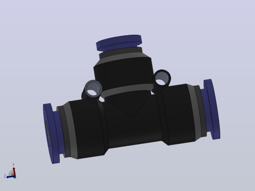 IPE 塑料正三通_IPE06-04-06