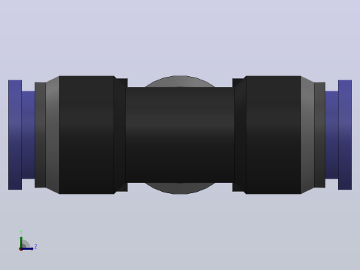 IPE 塑料正三通_IPE06-04-06左视缩略图