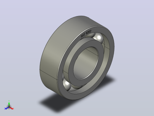 (轴承)SKF-6202正等轴测缩略图
