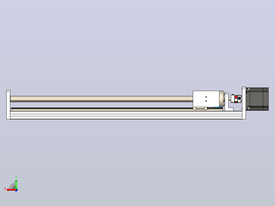 FSL40 直线模组[FSL40 E450 10C7-BC-B57]后视图