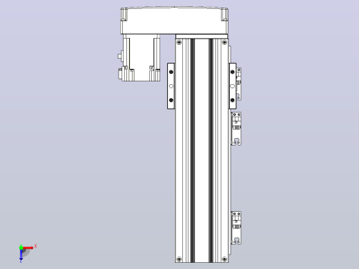 钢基模组TPA-KNR-8610C-340A1-ML-H0S2俯视缩略图