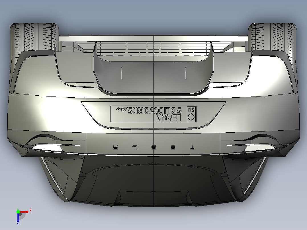 20-特斯拉 roadster stp俯视图
