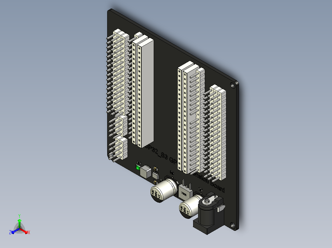 ESP32 - S3 扩展板主视图