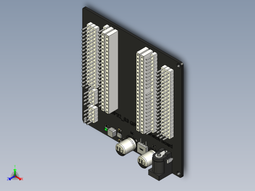 ESP32 - S3 扩展板正等轴测缩略图