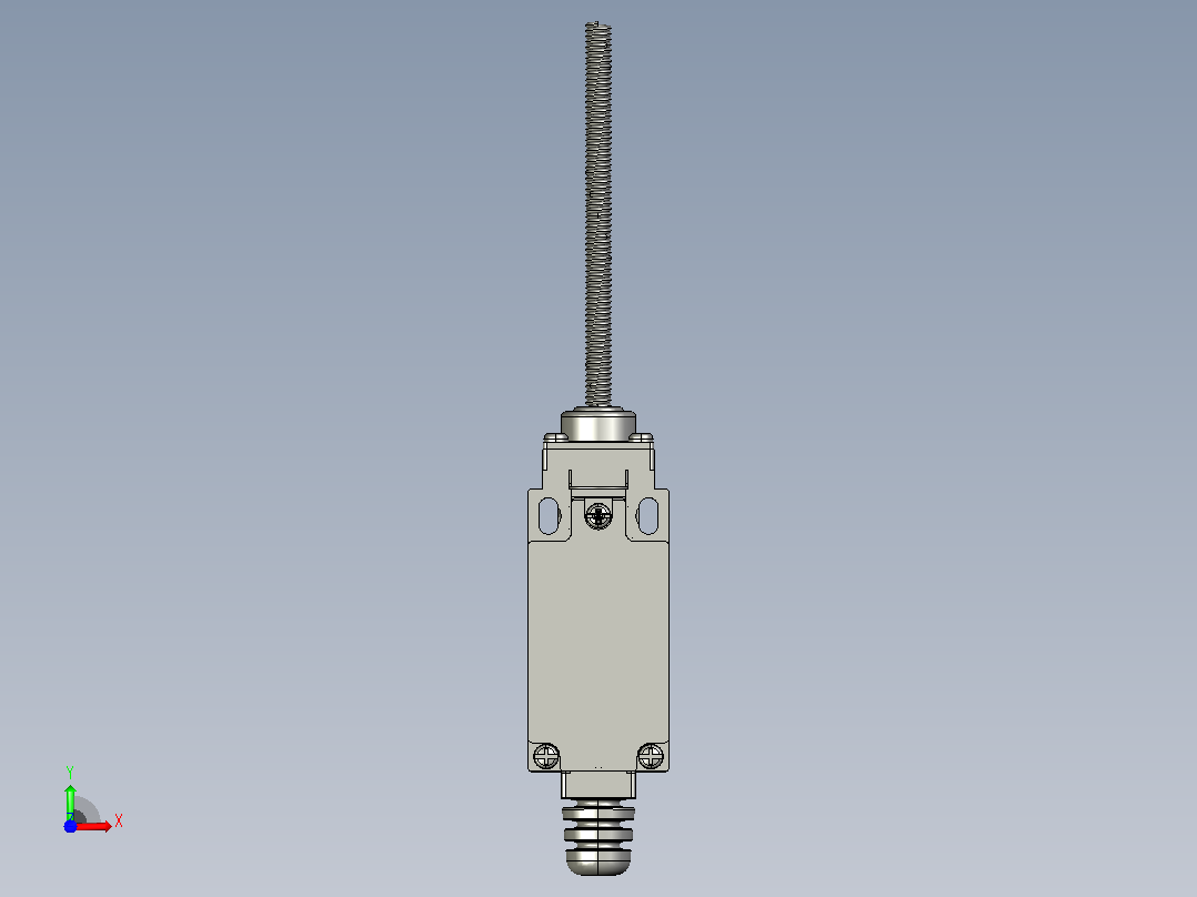 行程开关传感器TZ-9167前视图