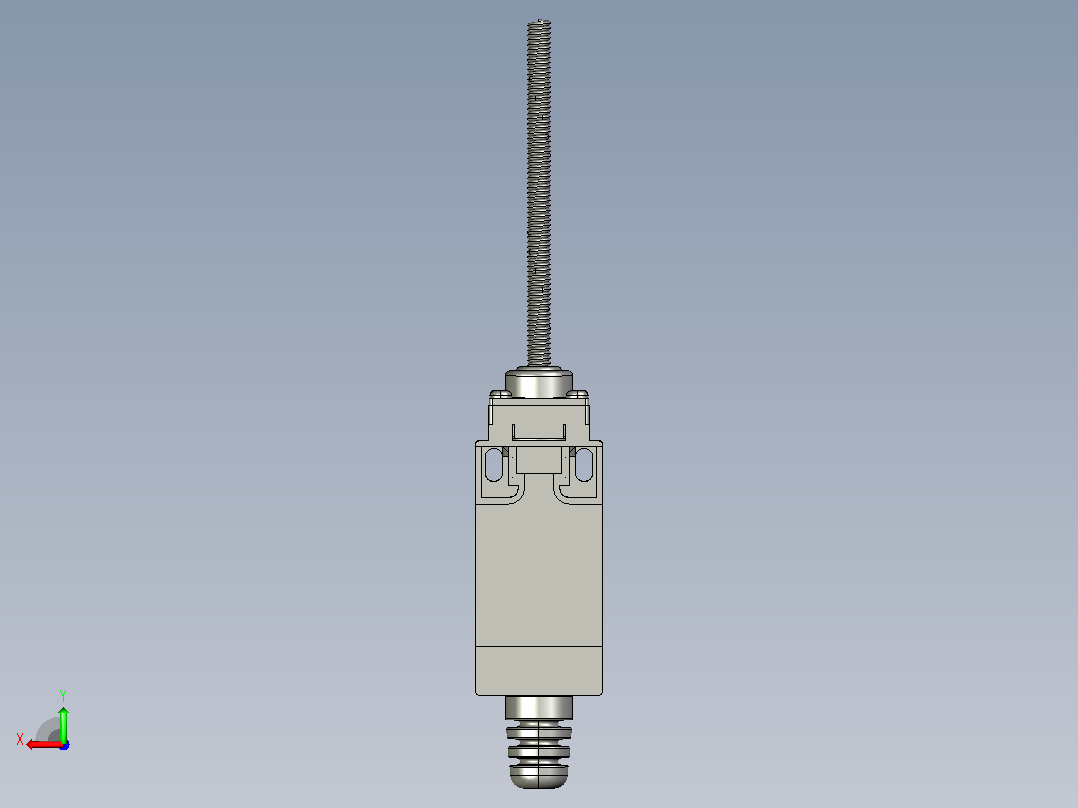 行程开关传感器TZ-9167后视图