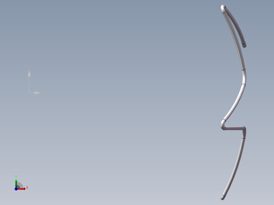 球面五角星前视图