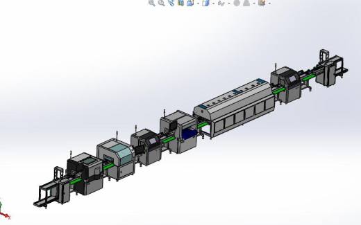 G955 SMT流程生产线3D图缩略图