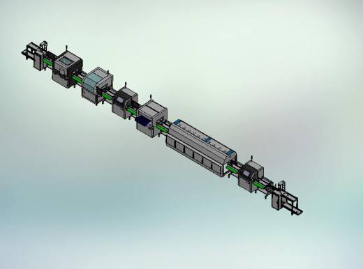 G955 SMT流程生产线3D图缩略图