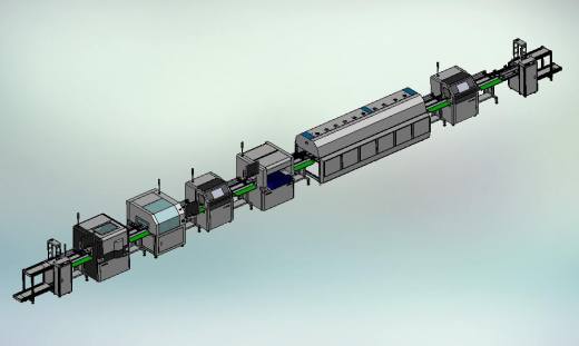 G955 SMT流程生产线3D图缩略图