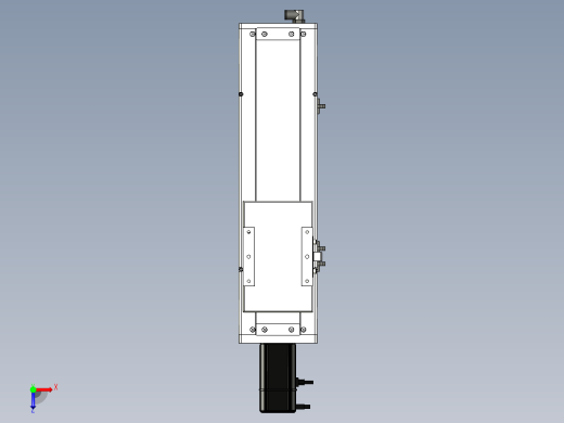 Toyo东佑达直线模组-ECH14-250-BC-400W俯视缩略图