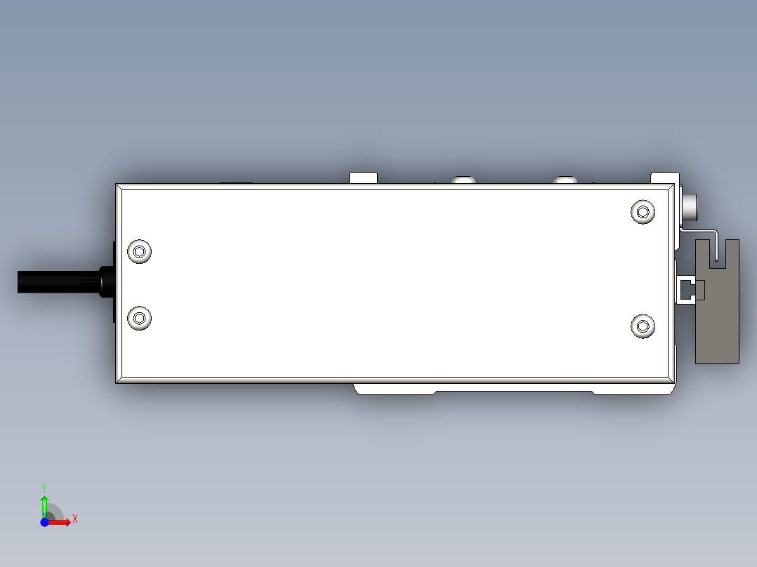 Toyo东佑达直线模组-ETH12-1000-BR-200W+煞車前视图