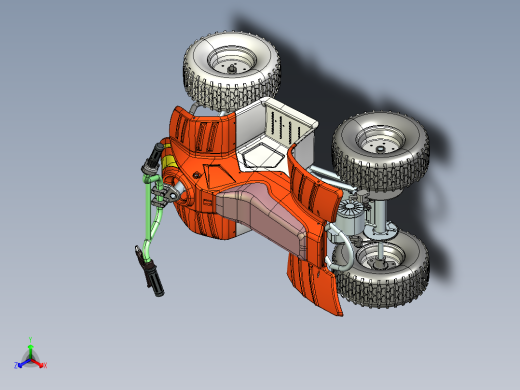 沙滩车完整3D图样