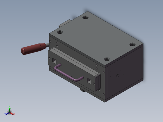测试夹具感度检查器正等轴测缩略图