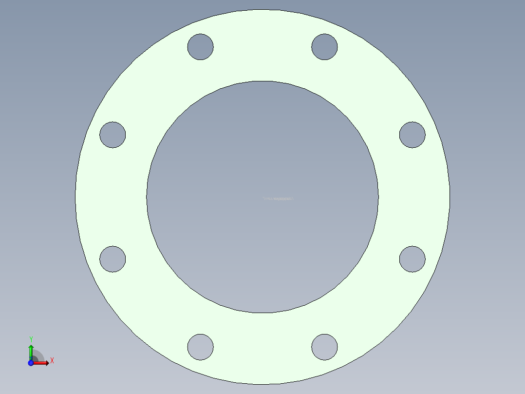 法兰 (22)前视图