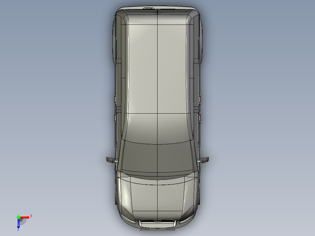 依维柯汽车俯视图