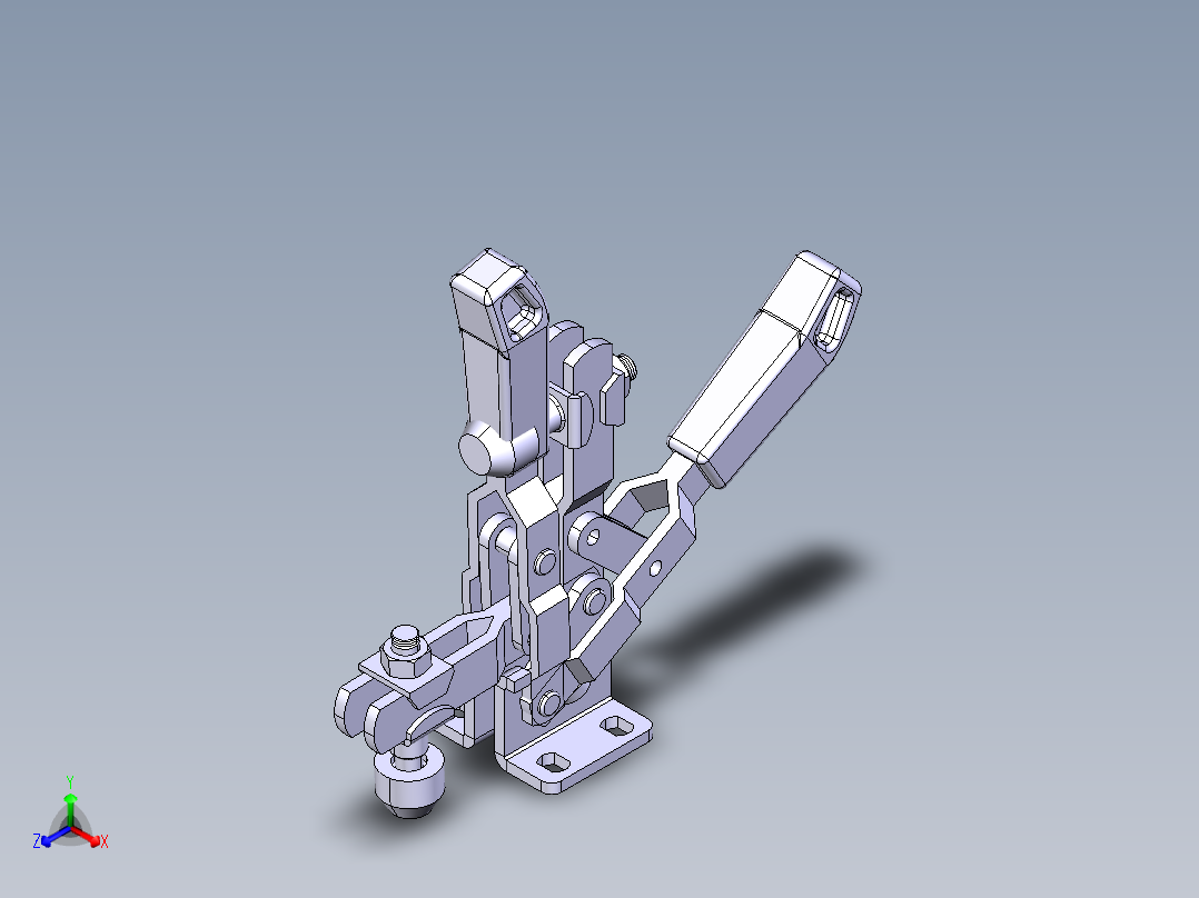 德克斯TUNKERS气缸数模T2-01U主视图