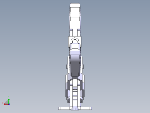 德克斯TUNKERS气缸数模T2-01U后视缩略图