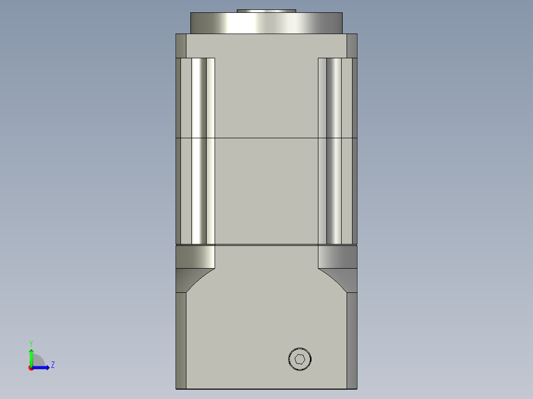 斜齿孔PGH060-L2 14-50-70-M5左视图