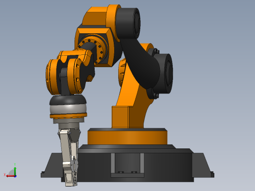 工业机械臂后视缩略图