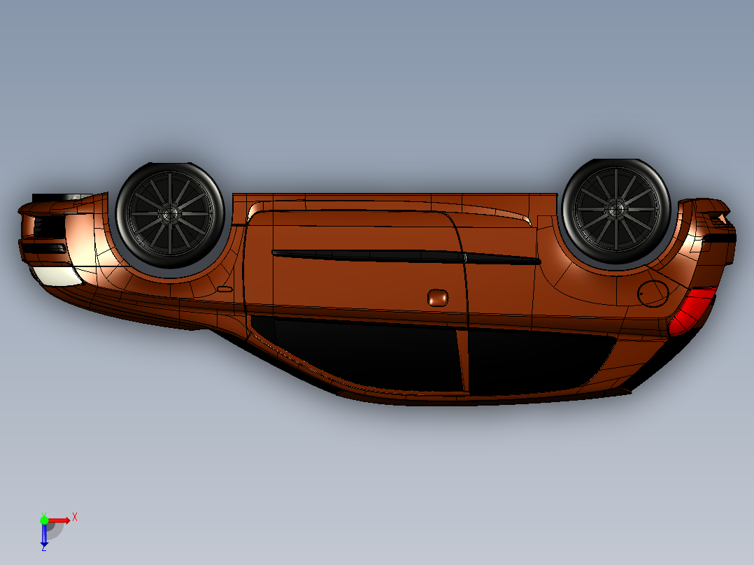 菲亚特Stilo外观俯视图