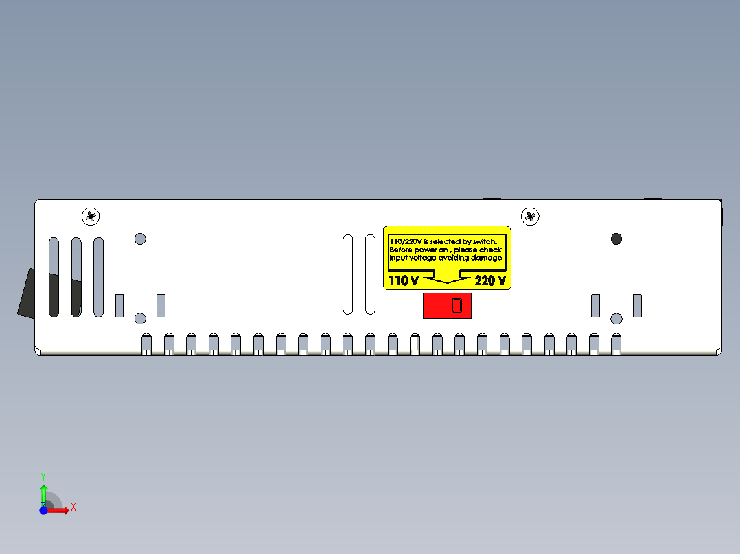电源2 (5)前视图