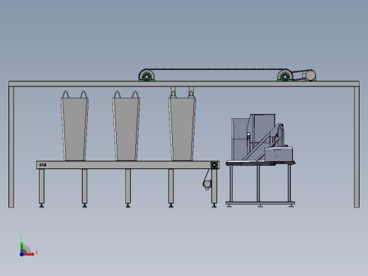 吨袋自卸料装置前视缩略图