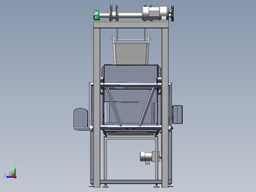 吨袋自卸料装置右视缩略图