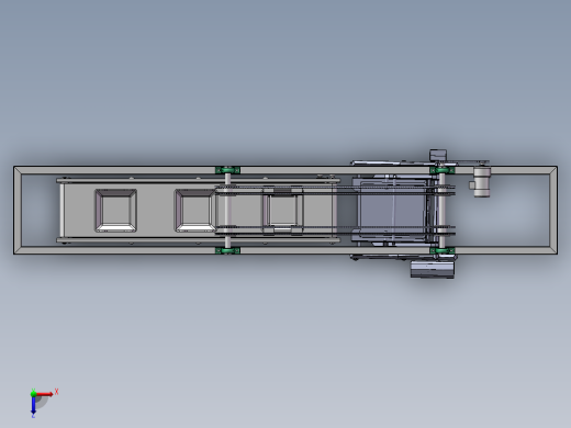 吨袋自卸料装置俯视缩略图