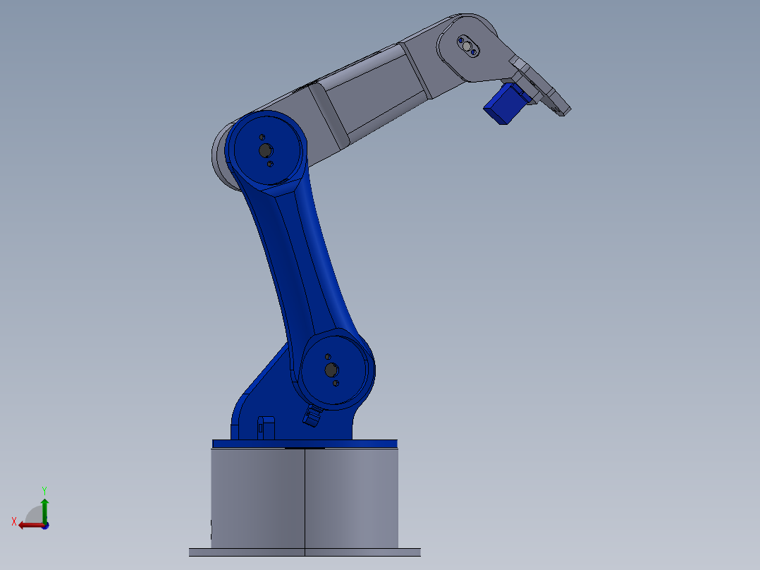 五轴机械臂1后视图