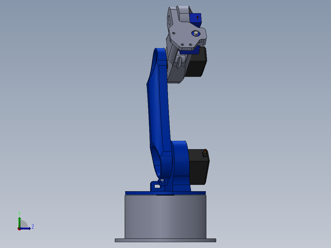 五轴机械臂1左视图